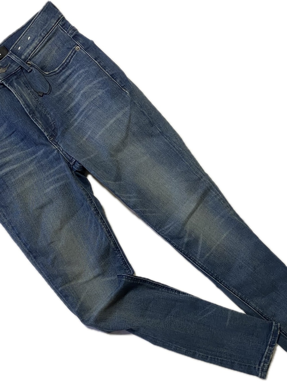 Express Women's Blue Jeggings - Washed Indigo